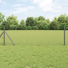vidaXL Hexagon kerítés Szürke 0,6 x 100 m PVC