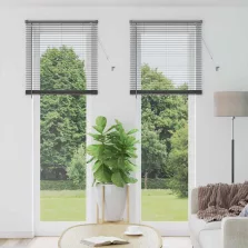   vidaXL Zsalugáter Redőnyök Sötétszürke 220 x 80 cm Alumínium