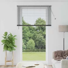   vidaXL Zsalugáter Redőnyök Sötétszürke 220 x 135 cm Alumínium