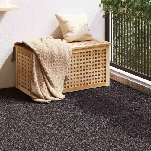 vidaXL Műfű Fekete 1500 x 100 x 4 cm Polipropilén