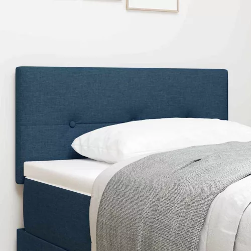 vidaXL Fejtámla fejtámlával Kék 80 cm Műbőr