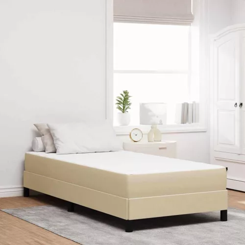 vidaXL Ágy Matrac matracmal Zsálya 90 x 190 cm szövet