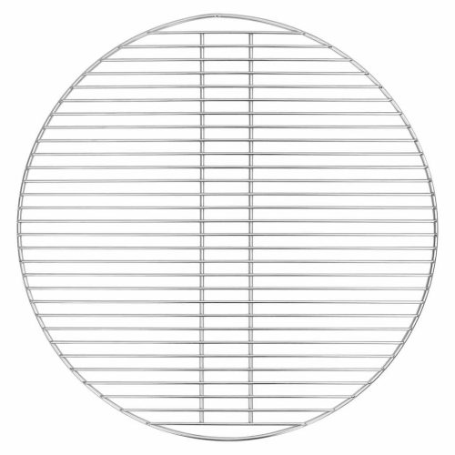 vidaXL Grillrács Ezüst 57 x 57 cm Rozsdamentes acél