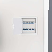   vidaXL Hozzáférési Panelek 2 pcs Fehér 20 x 20 cm ABS Műanyag