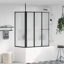 vidaXL Zuhanyfal Fehér 120 x 70 x 137 cm Alumínium