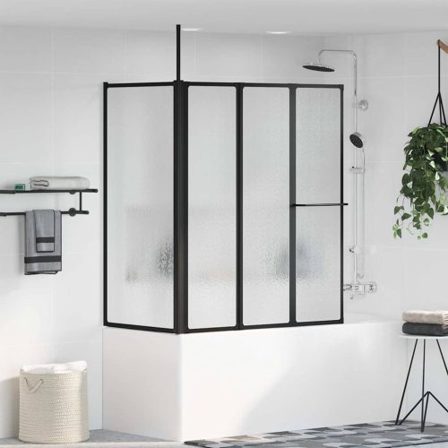 vidaXL Zuhanyfal Fehér 120 x 70 x 137 cm Alumínium