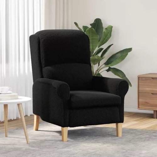 vidaXL karosszék Fekete 76 x 94 x 102 cm szövet