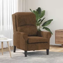 vidaXL karosszék Barna 76 x 94 x 102 cm Műbőr