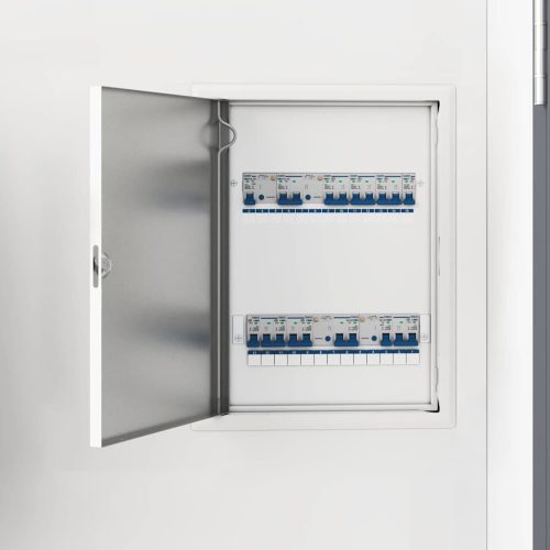 vidaXL Hozzáférési panel Fehér 30 x 40 cm Acél