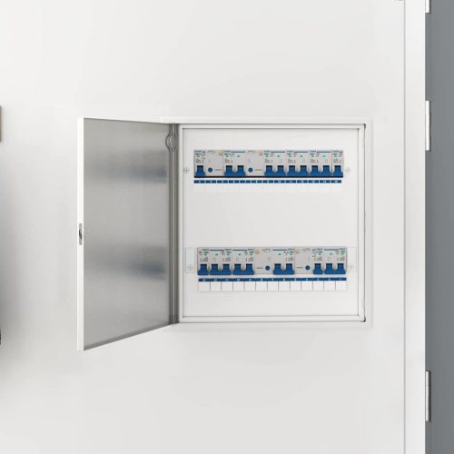 vidaXL Hozzáférési panel Fehér 50 x 50 cm Acél