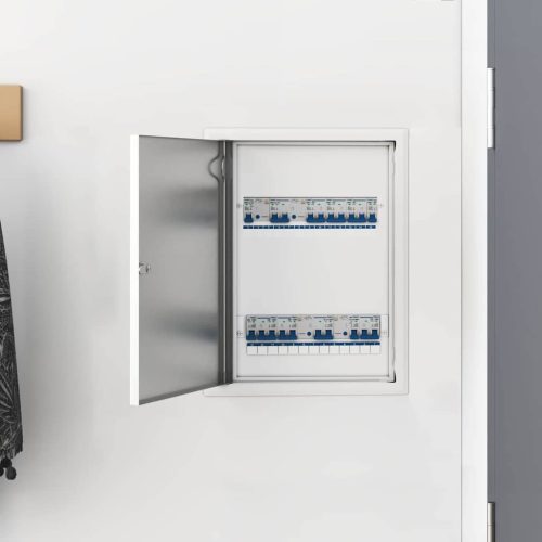 vidaXL Hozzáférési panel Fehér 30 x 40 cm Acél