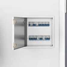 vidaXL Hozzáférési panel Fehér 30 x 30 cm Acél