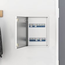 vidaXL Hozzáférési panel Fehér 30 x 40 cm Acél