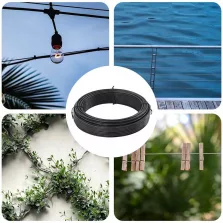   vidaXL Kerítéskötöző drót Antracit 80 m PVC-bevonatos acél