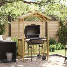 vidaXL Grillsátor Impregnált fenyőfa