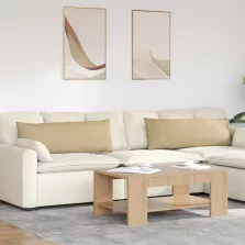   vidaXL Kanapé párnák 2 pcs Szürke zöld 120 x 40 cm Bársonyos szövet