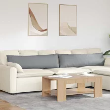   vidaXL Kanapé párnák 2 pcs Világosszürke 145 x 40 cm szövet