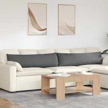   vidaXL Kanapé párnák 2 pcs Sötétszürke 145 x 40 cm szövet