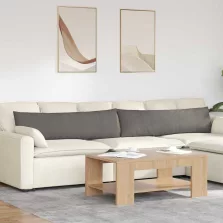  vidaXL Kanapé párnák 2 pcs Világosszürke 145 x 40 cm Bársonyos szövet