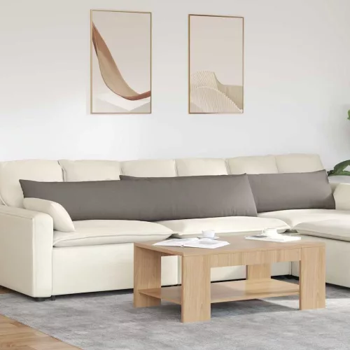 vidaXL Kanapé párnák 2 pcs Tópszínű 200 x 40 cm szövet