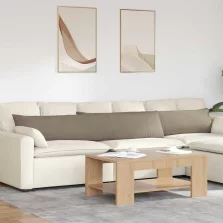   vidaXL Kanapé párnák 2 pcs Tópszínű 200 x 40 cm szövet