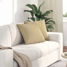   vidaXL Kanapé párnák 2 pcs Szürke zöld 45 x 45 cm Bársonyos szövet