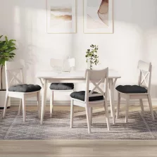   vidaXL Ülőpárnák 4 pcs Sötétszürke 40 x 40 cm Bársonyos szövet