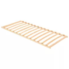 vidaXL Lécalap Barna 90 x 190 cm Tömör bükkfa