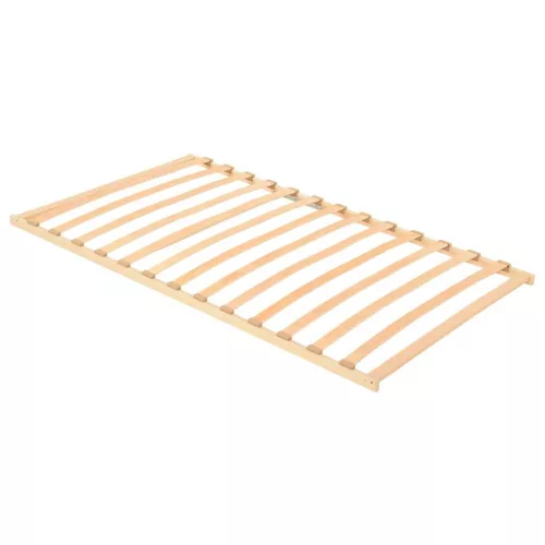 vidaXL Lécalap Barna 120 x 190 cm Tömör bükkfa