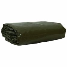   vidaXL Ponyva 650g / m² Olajzöld 5 x 6 m Vászon PVC bevonattal