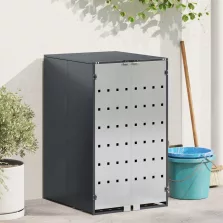   vidaXL Hulladékgyűjtő tároló gázliftinges fedéllel 240L-es kukához