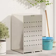   vidaXL Hulladékgyűjtő tároló gázliftinges fedéllel 240L-es kukához