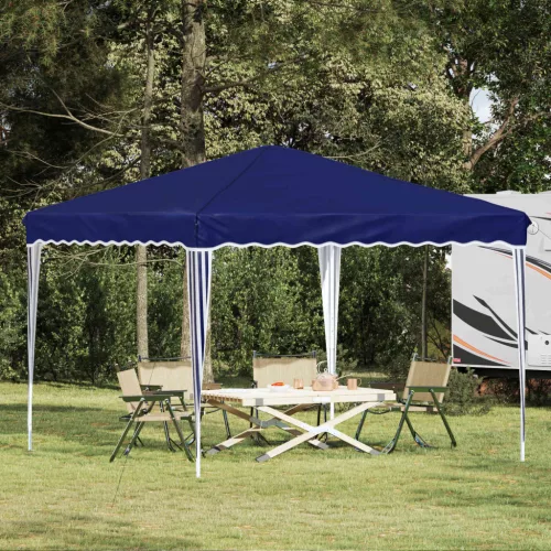 vidaXL Parti sátor Kék 288 x 288 x 245 cm Oxford Szövet