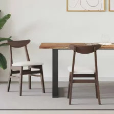   vidaXL Étkező Székek 2 pcs Világos Barna 42 x 47.5 x 81 cm