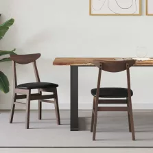   vidaXL Étkező Székek 2 pcs Világos Barna 42 x 47.5 x 81 cm