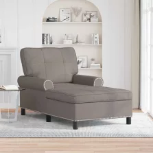   vidaXL PÁRÁS FOTEL párnával Tópszínű 91 x 157 x 91 cm szövet