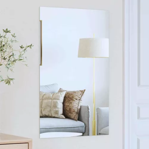 vidaXL Fali tükör Négyszögletes 50 x 80 cm edzett üveg