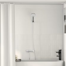 vidaXL Zuhanyfej Készlet Króm G 1 / 2 hüvelyk Bronz