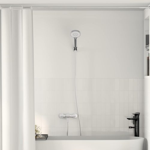 vidaXL Zuhanyfej Készlet Króm G 1 / 2 hüvelyk Bronz