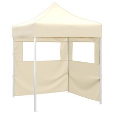 vidaXL Partysátor Krém 200 x 200 x 315 cm Oxford Szövet