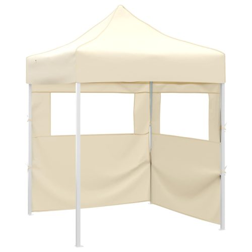 vidaXL Partysátor Krém 200 x 200 x 315 cm Oxford Szövet