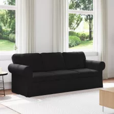 vidaXL Kanapé Fekete