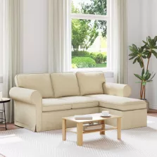 vidaXL Kanapé Krém