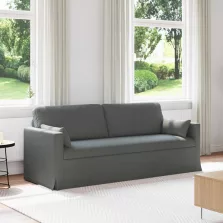 vidaXL Kanapé Sötétszürke