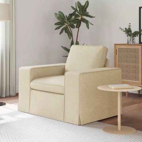 vidaXL Kanapé Krém