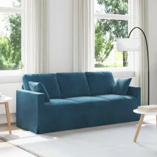 vidaXL Kanapé Kék