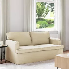 vidaXL Kanapé Krém