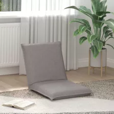 vidaXL Padló szék Tópszínű 54 x 64 x 59 cm szövet