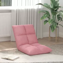 vidaXL Padló szék Rózsaszín 50 x 61 x 57 cm Bársony