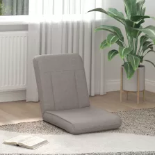 vidaXL Padló szék Tópszínű 50 x 73 x 60 cm szövet